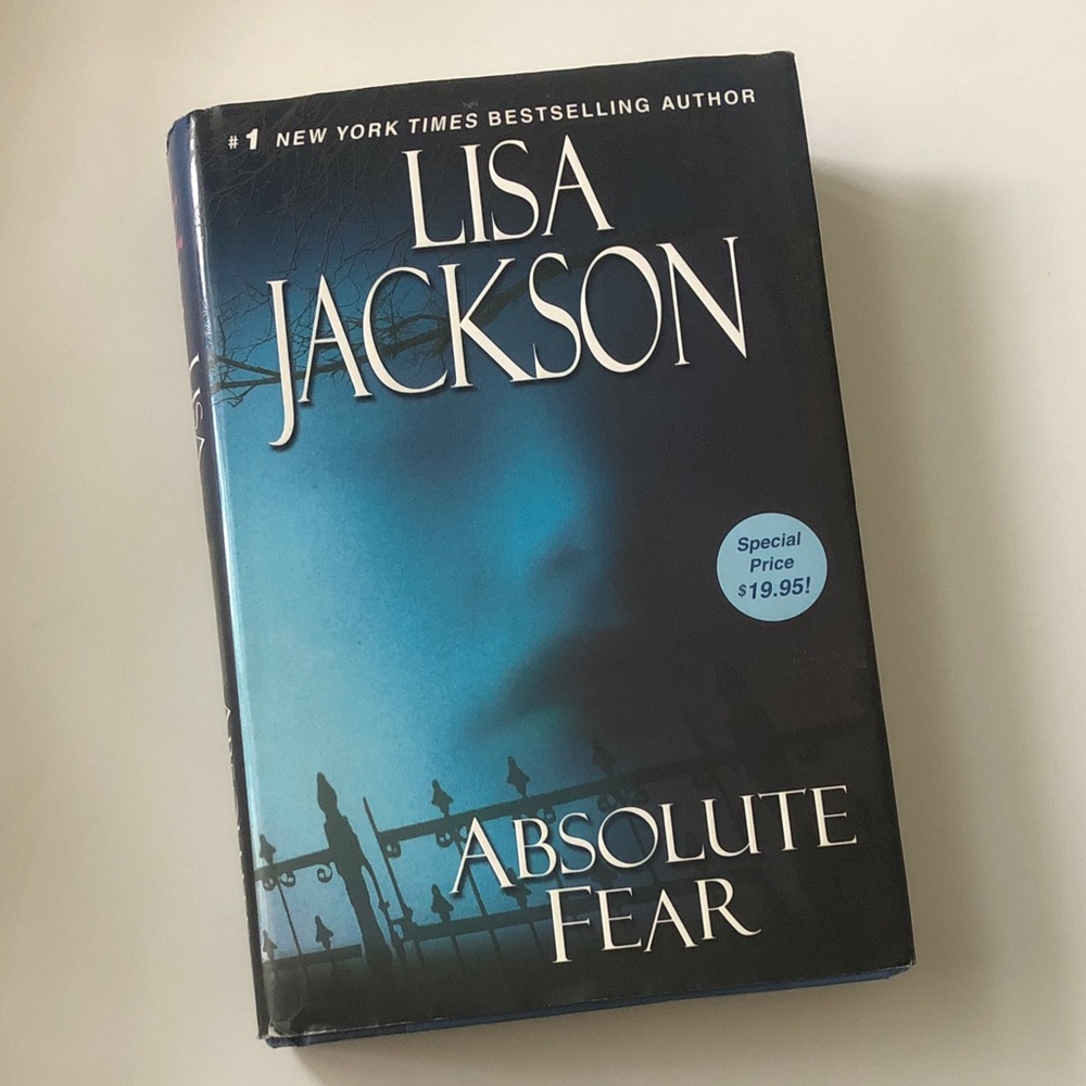 Hardcover Lisa Jackson Absolute Fear novel